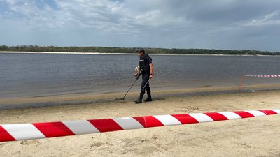 Як шукають снаряди в Запоріжжі