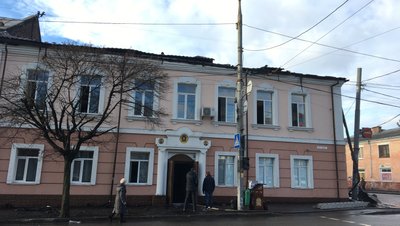 У Житомирі горіла офісна будівля релігійної організації У Житомирі горіла офісна будівля релігійної організації