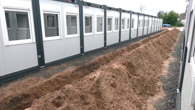 Під Черніговом завершується підготовка до заселення модульного містечка “Новоселівка-2”