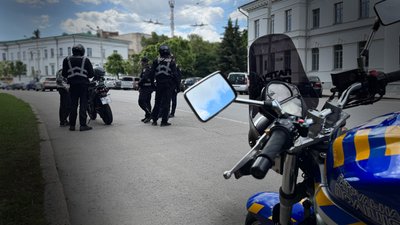 Мотопатруль у Полтаві