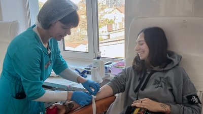 У Миколаєві організували "Осінній день донора" У Миколаєві організували "Осінній день донора"