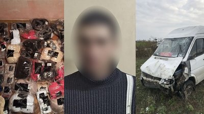 Правоохоронці Бердянська знайшли викрадача фургону служби доставки