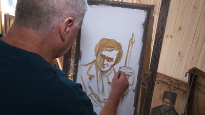 Створив більше тисячі картин про Шевченка.Черкащанин Василь Гелетко Створив більше тисячі картин про Шевченка.Черкащанин Василь Гелетко