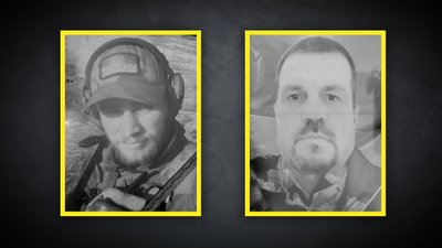 У Сумах прощалися з військовослужбовцями Денисом Савченком та Сергієм Росляковим У Сумах прощалися з військовослужбовцями Денисом Савченком та Сергієм Росляковим