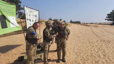 На Херсонщині відбулися навчальні збори територіальної оборони На Херсонщині відбулися навчальні збори територіальної оборони