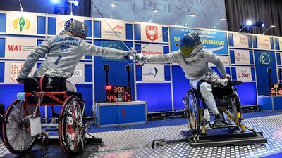 Ужгородка Надія Дьолог здобула II місце на чемпіонаті з фехтування на візках у Польщі Ужгородка Надія Дьолог здобула II місце на чемпіонаті з фехтування на візках у Польщі