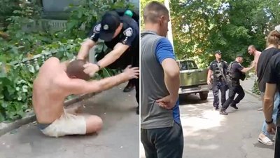 конфлікт з поліцією, бійка, Дніпро
