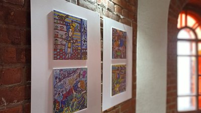 "Незламні українки": у Житомирі відкрили виставку десятирічної Марти Грицанюк "Незламні українки": у Житомирі відкрили виставку десятирічної Марти Грицанюк