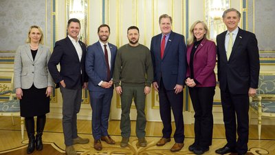 Маркарова прокоментувала зустріч Зеленського з двопартійною делегацією Палати представників Конгресу США