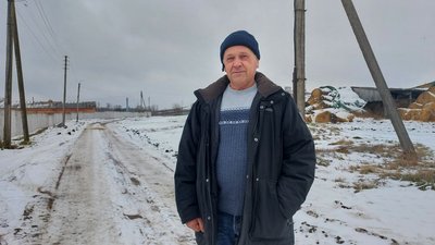 Аби врятувати понад тисячу тварин в окупованій Боромлі на Сумщині, чоловік щодня їздив через блокпости військових РФ