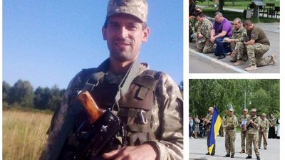 На Дніпропетровщині провели в останню путь 35-річного бійця В'ячеслава Сорокіна