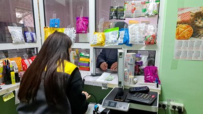 Робота відділення «Укрпошти» на Донеччині