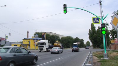 У Полтаві з’явився новий світлофор та інтерактивний радар