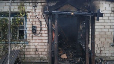 На Чернігівщині за добу в пожежах загинули дві літні жінки