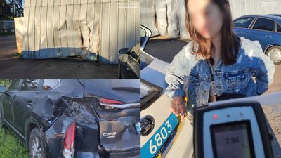 Водійка з Чернігова, в якої у крові виявили алкоголю у 15 разів більше за норму