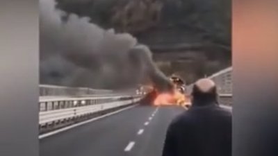 в Італії пограбували інкасаторський фургон