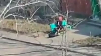 У Сумах патрульні знайшли чоловіка, який на відео бив собаку (відео)