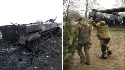 Військові Закарпатської бригади застосували ракети "Javelin" проти російської військової техніки
