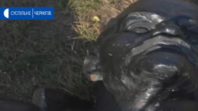 375 тисяч гривень за пам’ятник Леніну: у Сновську з другої спроби продали бронзовий монумент