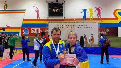 Спортсменка з Дніпра Марія Леонова здобула "бронзу" чемпіонату Європи з тхеквондо