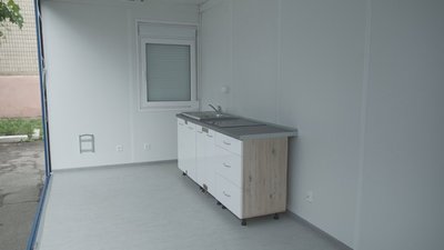 На Вінниччині на території психоневрологічного пансіонату встановлюють модульні будинки для переселенців