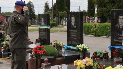 Громадська панахида у Луцьку: вшанували бійців, які загинули внаслідок бойових дій в АТО/ООС Громадська панахида у Луцьку: вшанували бійців, які загинули внаслідок бойових дій в АТО/ООС