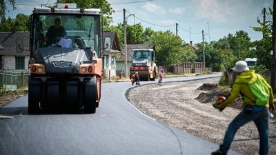 Поновили ремонт частини траси Городище — Рівне — Старокостянтинів у селі на Рівненщині