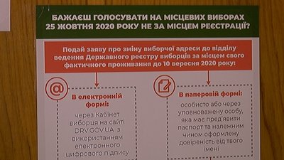 Змінити місце голосування на виборах захотіли більше 760 жителів Сумщини Змінити місце голосування на виборах захотіли більше 760 жителів Сумщини