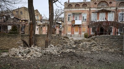 Херсон, обстріли, листопад 2025, сквер