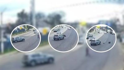 У Пісочині на перехресті авто збило 66-річну жінку, яка переходила дорогу