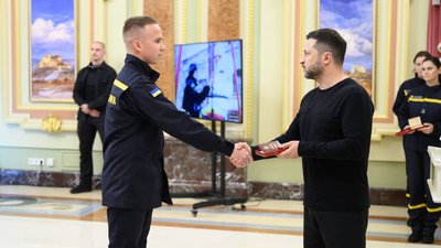 Рятувальника із Семенівки Максима Попела нагородили орденом «За мужність»