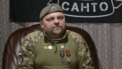 Ветеран війни Валентин "Санто" Прокопчук, військовий Санто, 14 бригада, Куп'янськ