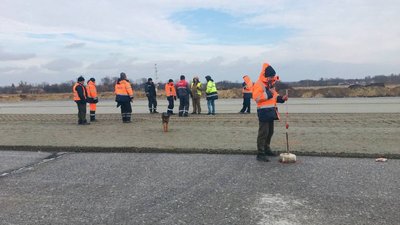 У Вінниці триває реконструкція аеропорту У Вінниці триває реконструкція аеропорту