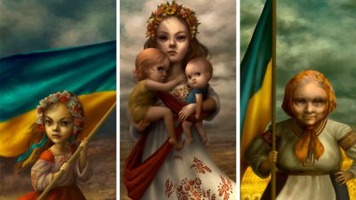 Американська художниця передала 20 тис. доларів у фонд, який підтримує прикарпатських бійців