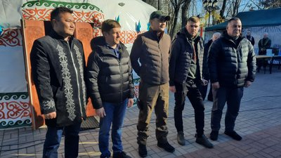 У Миколаєві відкрили "Юрту Незламності" У Миколаєві відкрили "Юрту Незламності"