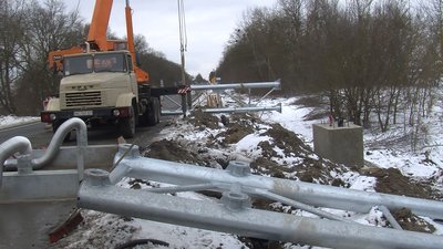 На автодорозі Луцьк-Ковель зважування вантажівок стане автоматичним На автодорозі Луцьк-Ковель зважування вантажівок стане автоматичним