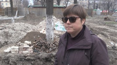 Оксана Дровосекова, представниця охоронно-археологічної служби України Оксана Дровосекова, представниця охоронно-археологічної служби України