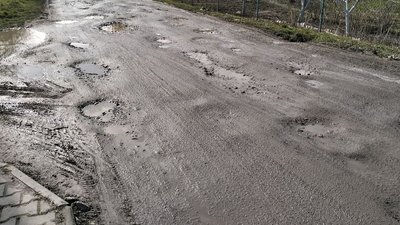 Ремонт дороги в Луцьку, вулиця Селищна Луцьк, мікрорайон Вишків, Луцька міська рада