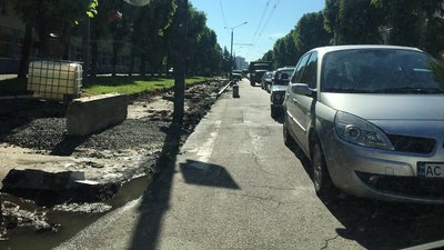 Реконструкція головної магістралі Луцька: перекриють ще одну вулицю Реконструкція головної магістралі Луцька: перекриють ще одну вулицю