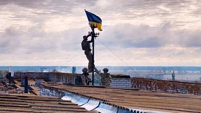 Херсонщина, деокупація, Високопілля, прапор України, ЗСУ
