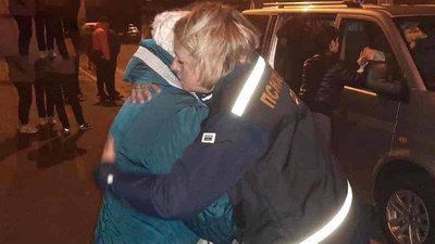 На Житомирщині зустріли черговий евакуаційний потяг із переселенцями На Житомирщині зустріли черговий евакуаційний потяг із переселенцями