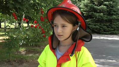 У Запоріжжі для дітей-переселенців влаштували свято безпеки У Запоріжжі для дітей-переселенців влаштували свято безпеки