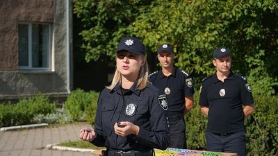 На Тернопільщині поліцейські провели захід "Я обираю – жити"