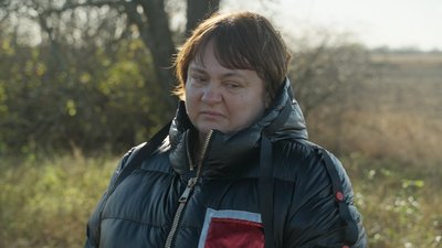 Мама загиблого на Чернігівщині Юрія Ворони — Галина Бухмій Мама загиблого на Чернігівщині Юрія Ворони — Галина Бухмій