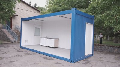 На Вінниччині на території психоневрологічного пансіонату встановлюють модульні будинки для переселенців