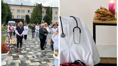 вшанування загиблих медпрацівників, пам'ятна акція