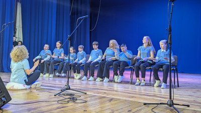 Всьоме у "Луцьку" відбувся благодійний концерт "Янголята в колі друзів" за участі дітей з інвалідністю Всьоме у "Луцьку" відбувся благодійний концерт "Янголята в колі друзів" за участі дітей з інвалідністю