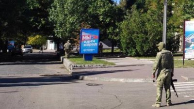 У Бердянську і Токмаку, після російського псевдореферендуму, ускладнилася гуманітарна ситуація