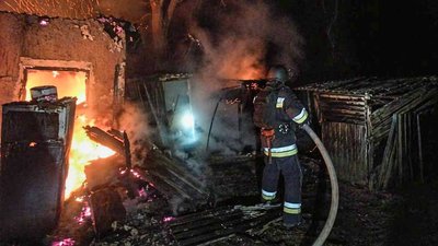 Атака РФ на південь Одещини 25 квітня 2026 року, пожежа, ДСНС, Ізмаїльський район