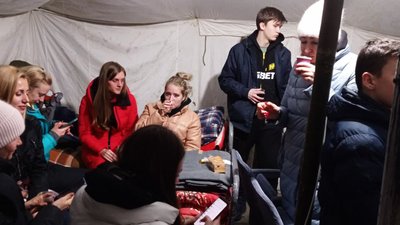 На дорогах Черкащини заторів немає, працюють пункти обігріву для евакуйованих